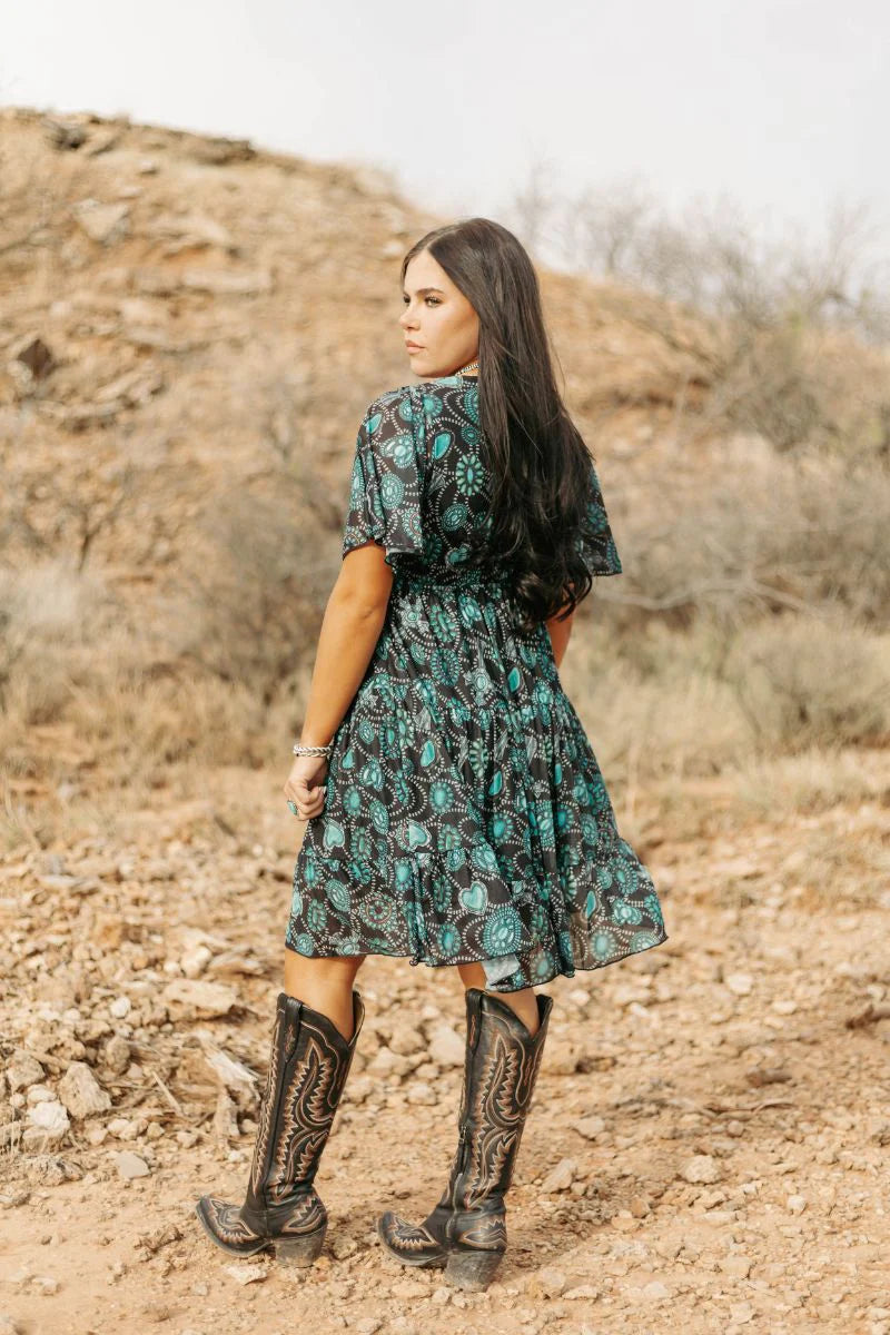 NAVAJO COUNTRY DRESS